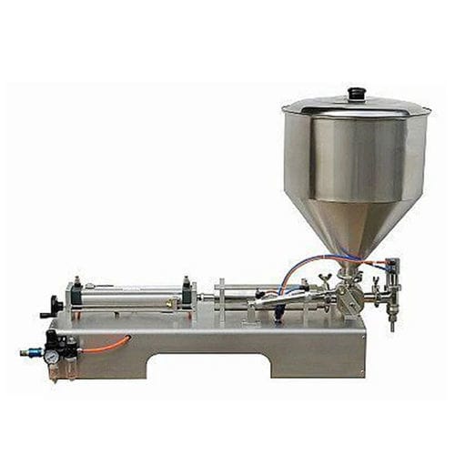 Remplisseuse pour pâte - DG - Shandong Dongtai Machinery Manufacturing Co., Ltd. - semi-automatique / de bouteilles / de pots