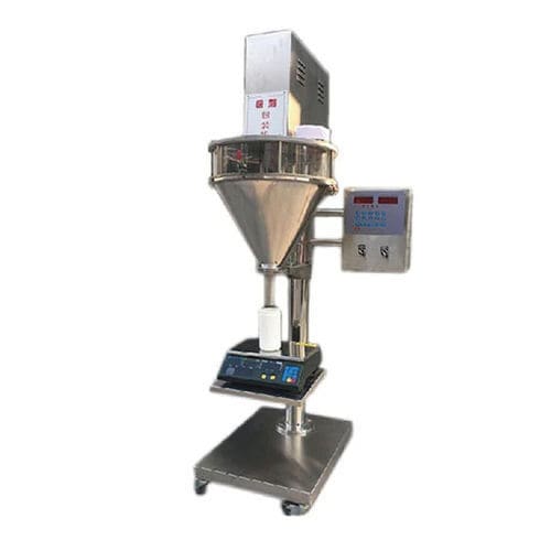 Remplisseuse avec plateforme de pesage - ZX-F-02E - Shandong Dongtai Machinery Manufacturing Co., Ltd. - semi-automatique / de bouteilles / pour bocaux