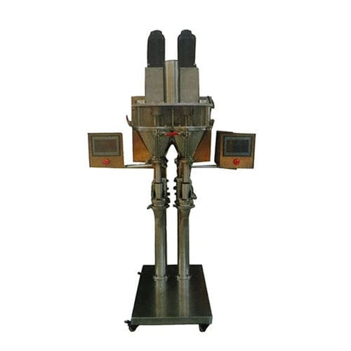 Remplisseuse avec alimentateur à vis - ZX-F 02C - Shandong Dongtai Machinery Manufacturing Co., Ltd. - semi-automatique / de sacs / pour poudre