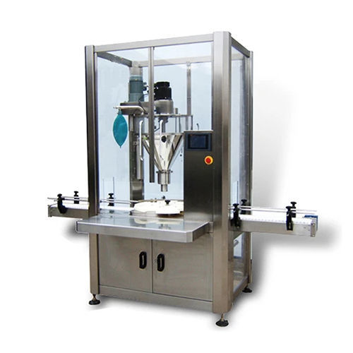 Remplisseuse pour poudre - DCS-2B - Shandong Dongtai Machinery Manufacturing Co., Ltd. - automatique / de pots / de canettes