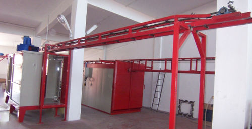 Four à tapis - İSTANBUL ELECTROSTATICS - de séchage / de cuisson / de poudrage