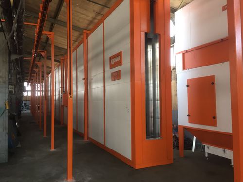 Four tunnel - TUNNEL OVENS - İSTANBUL ELECTROSTATICS - de poudrage