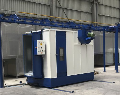 Cabine de peinture fermée - İSTANBUL ELECTROSTATICS - à filtre / peinture fraîche