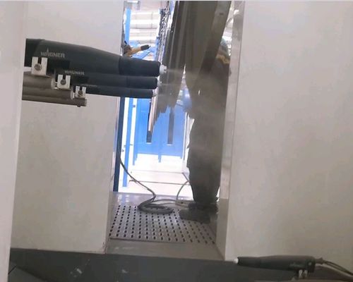 Cabine de peinture à circuit fermé - İSTANBUL ELECTROSTATICS - pour la construction métallique / à filtre / compacte