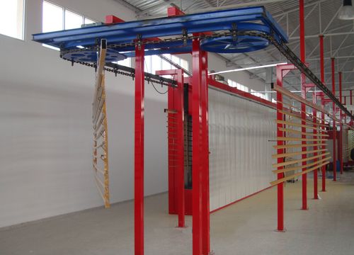 Four tunnel - İSTANBUL ELECTROSTATICS - de cuisson / à gaz / haute température
