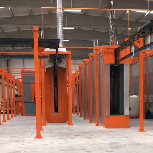 Four tunnel - İSTANBUL ELECTROSTATICS - de cuisson / horizontal / pour aluminium