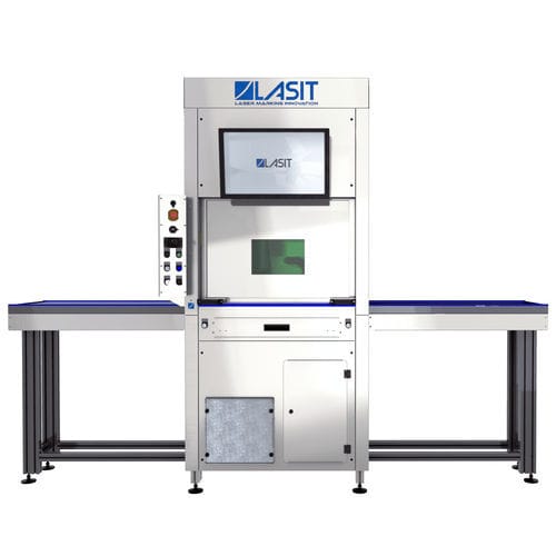 Machine de marquage laser à fibre - TowerSlide X - LASIT Laser Marking - de métal / compacte / pour l'industrie automobile