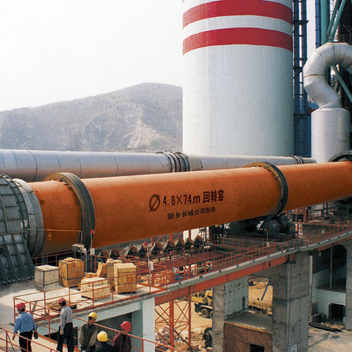 Four tournant - Φ2.5 × 40-Φ4.8 × 68 lime kiln - Xinxiang Great Wall Machinery Co., Ltd - de chauffage