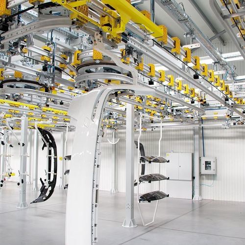 Système de convoyage aérien - ShopStocker - PIBRA - Industrial Solutions - pour ligne de montage / de transport / industriel