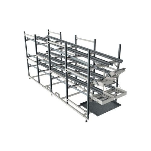 Étagère de stockage - Dynamic box - PIBRA - Industrial Solutions - à rouleaux