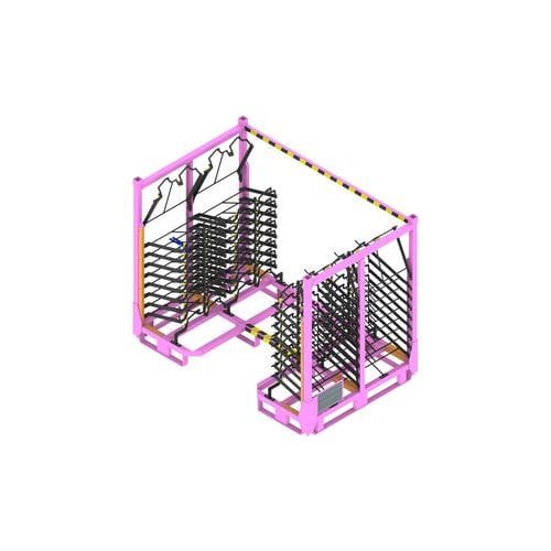 Empileur de manutention - PIBRA - Industrial Solutions - de transport / de plaques / de container