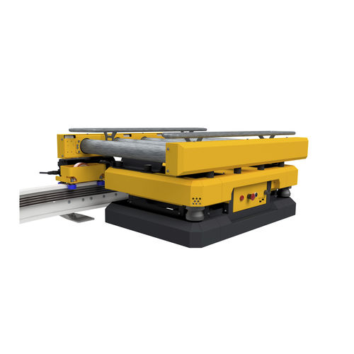 Véhicule sur rails automatisé - RGV - PIBRA - Industrial Solutions - de palettes / pour charges lourdes