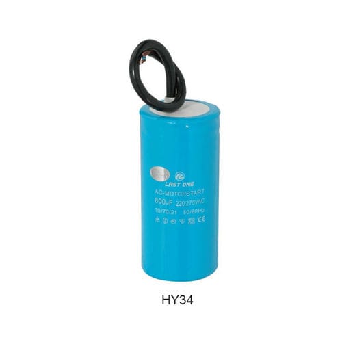Condensateur électrolytique - Hengyi Electrical Co.,LTD - cylindrique / de décharge / AC