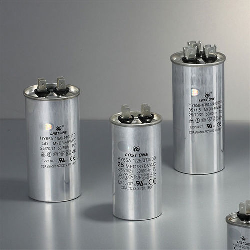 Condensateur à film de polypropylène métallisé - HY71/UL - Hengyi Electrical Co.,LTD - en aluminium / cylindrique / de décharge