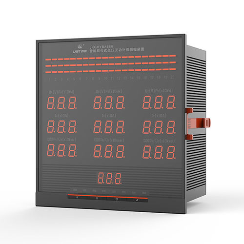 Régulateur de puissance réactive avec communication intégrée - JKGHYBA580/CE - Hengyi Electrical Co.,LTD - pour batteries de condensateurs / 24 niveaux / triphasé