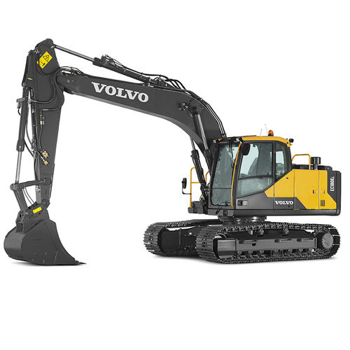 Pelleteuse intermédiaire - EC180E - Volvo Construction Equipment - sur chenilles / diesel / pour chantier de construction