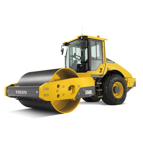 Rouleau compresseur monocylindre - SD160B - Volvo Construction Equipment - vibrant / articulé