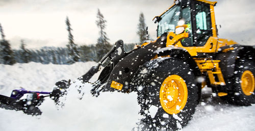 Chasse-neige pour chargeuses - Volvo Construction Equipment - en V
