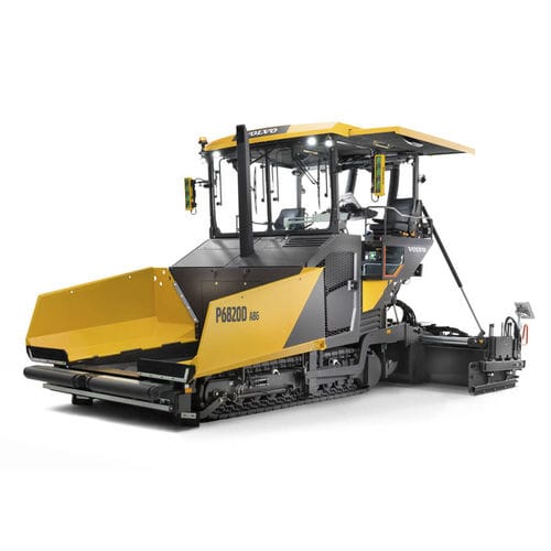 Finisseur d'asphalte - P6820D ABG - Volvo Construction Equipment - sur chenilles / pour route