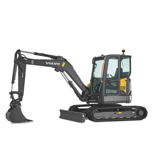 Pelleteuse intermédiaire - ECR50 - Volvo Construction Equipment - sur chenilles / diesel / compacte