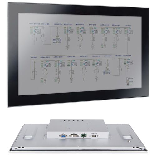 Moniteur TFT - PANEL5000 DXXX2 Series - NODKA Automation Technology - à écran tactile résistif à 5 fils / à LED / pour l'industrie