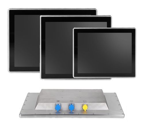 Moniteur IP69K - WP1XX1P-C Series - NODKA Automation Technology - TFT / à technologie capacitive projetée / à écran tactile multi-points