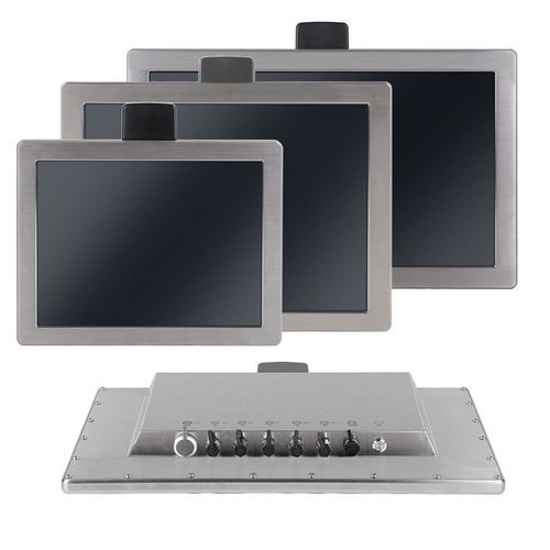 Panel PC TFT LCD - WP1XX1T-R1 Series - NODKA Automation Technology - rétroéclairage à LED / à écran tactile résistif à 5 fils / 15"