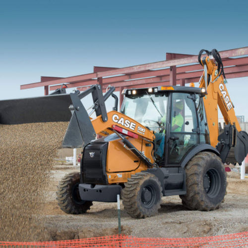 Chargeuse pelleteuse standard - 590 SUPER N - Case - diesel