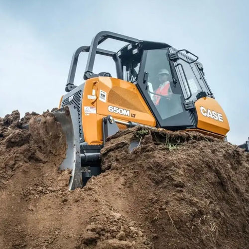 Bulldozer sur chenilles - 650M - Case - pour chantier