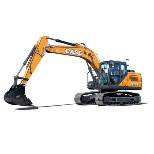 Pelleteuse intermédiaire - CX170E - Case - sur chenilles / diesel / pour chantier de construction