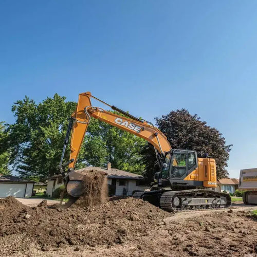 Pelleteuse intermédiaire - CX365E SR - Case - sur chenilles / diesel / pour chantier de construction