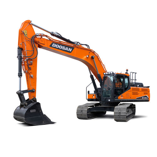 Pelleteuse lourde - DX350LC-7K - DAEWOO Construction Equipment Division - sur chenilles / diesel / pour chantier de construction