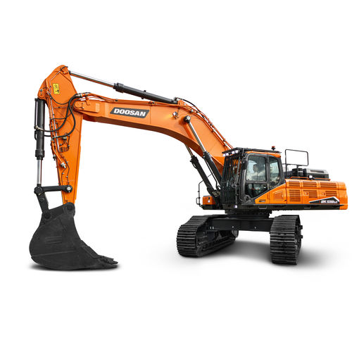 Pelleteuse lourde - DX530LC-7K - DAEWOO Construction Equipment Division - sur chenilles / diesel / pour chantier de construction
