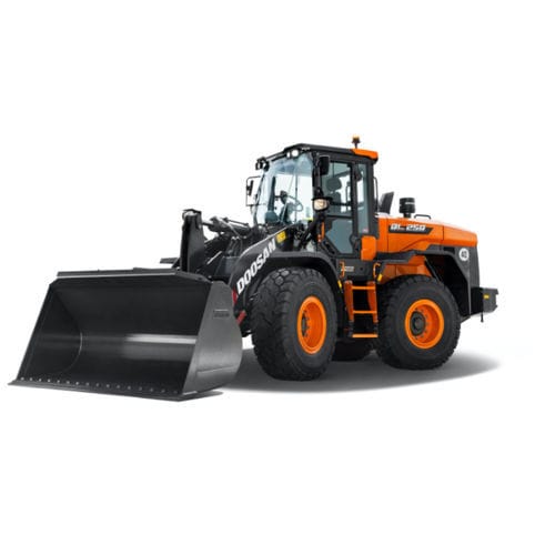Chargeuse sur pneus - DL250-7 - DAEWOO Construction Equipment Division - articulée / standard