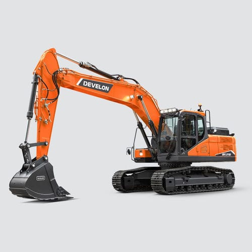 Pelleteuse intermédiaire - DX210-7 - DAEWOO Construction Equipment Division - sur chenilles / diesel