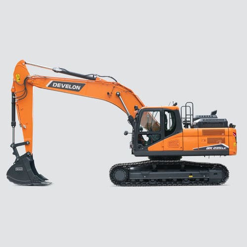 Pelleteuse intermédiaire - DX235LC-7 - DAEWOO Construction Equipment Division - sur chenilles / diesel