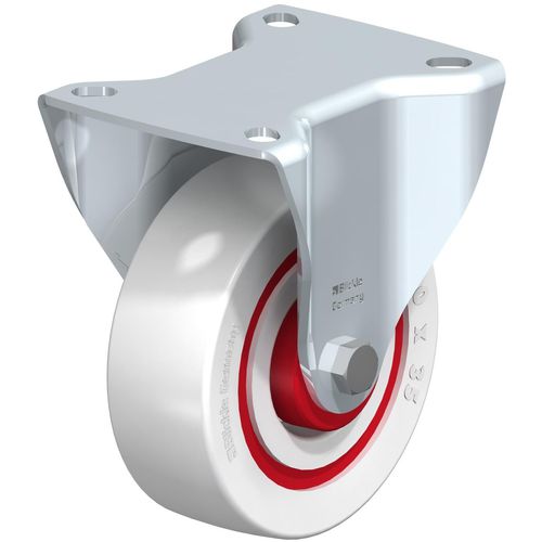 Roulette fixe - B-POW series - Blickle Räder+Rollen GmbH u. Co. KG - à platine / en acier embouti / en polyamide