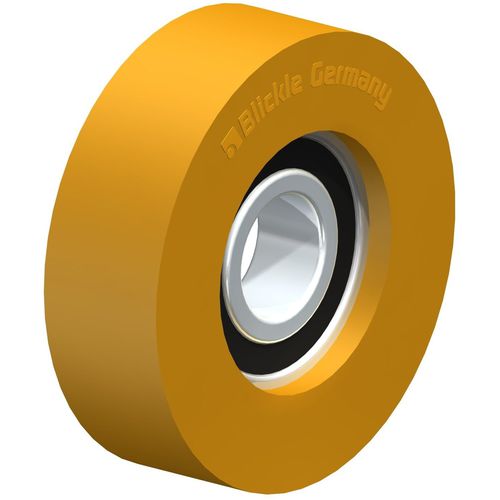 Galet de guidage - FTH series - Blickle Räder+Rollen GmbH u. Co. KG - en polyuréthane / à faible bruit