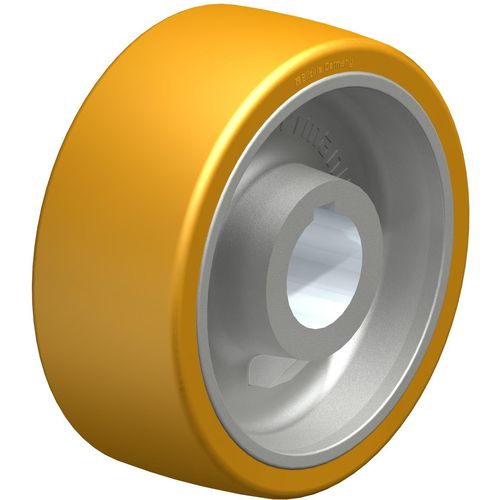 Roue à bandage - GTHN series - Blickle Räder+Rollen GmbH u. Co. KG - enduite polyuréthane / en fonte / pour fortes charges