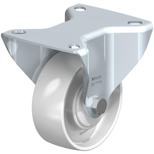 Roulette fixe - B-PO series - Blickle Räder+Rollen GmbH u. Co. KG - à platine / à faible bruit / en acier embouti