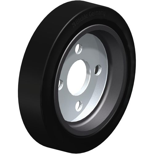 Roue à bandage - GEVA series - Blickle Räder+Rollen GmbH u. Co. KG - en caoutchouc / pour charges lourdes / à faible bruit