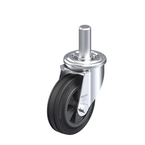 Roulette pivotante - LEZ-VPP series - Blickle Räder+Rollen GmbH u. Co. KG - à tige filetée / avec frein / à faible bruit