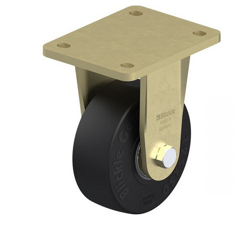 Roulette fixe - BS-SE series - Blickle Räder+Rollen GmbH u. Co. KG - à platine / très fortes charges / à faible bruit