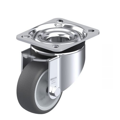 Roulette pivotante - LK-PATH series - Blickle Räder+Rollen GmbH u. Co. KG - à platine / à roulement à billes / à faible bruit