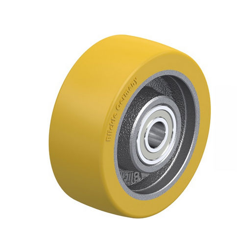 Roue à bandage - GTH series - Blickle Räder+Rollen GmbH u. Co. KG - en fonte / pour fortes charges / non marquante