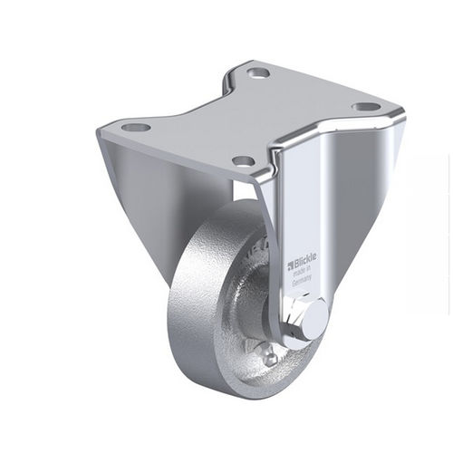 Roulette fixe - BH-G series - Blickle Räder+Rollen GmbH u. Co. KG - à platine / fortes charges / avec graisseur