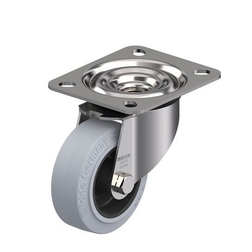 Roulette pivotante - LEX-POEV series - Blickle Räder+Rollen GmbH u. Co. KG - à platine / à roulement à billes / en caoutchouc