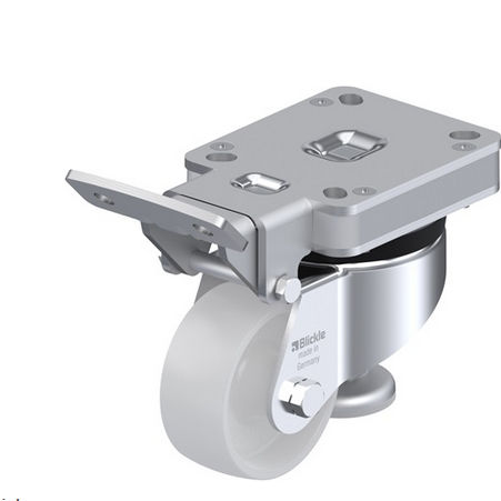 Roulette d'immobilisation - HRLK series - Blickle Räder+Rollen GmbH u. Co. KG - fixe / à platine / monolithique