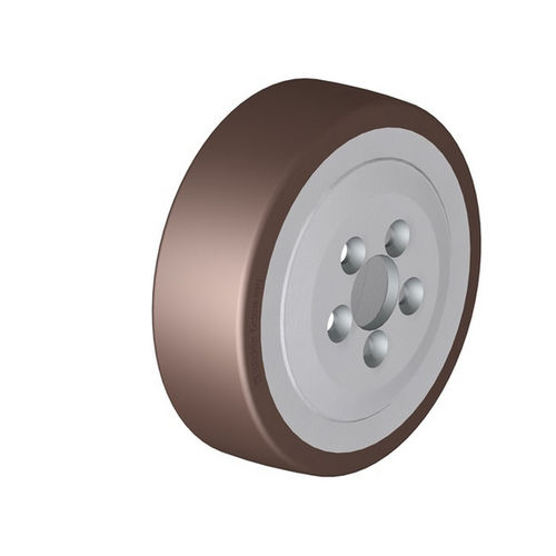Roue à bandage - R series - Blickle Räder+Rollen GmbH u. Co. KG - en fonte / à faible bruit