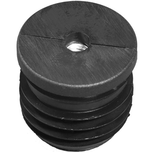 Bouchon rond - RO_M series - PLASTEM - à ailettes / mâle / en PA